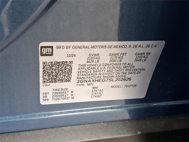 2025 Chevrolet Equinox Vehicle Photo in MILFORD, DE 19963-6122