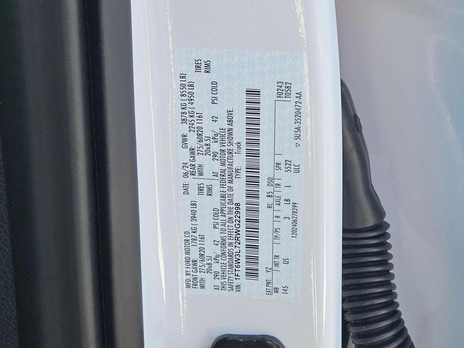 2024 Ford F-150 Lightning Vehicle Photo in GILBERT, AZ 85297-0446