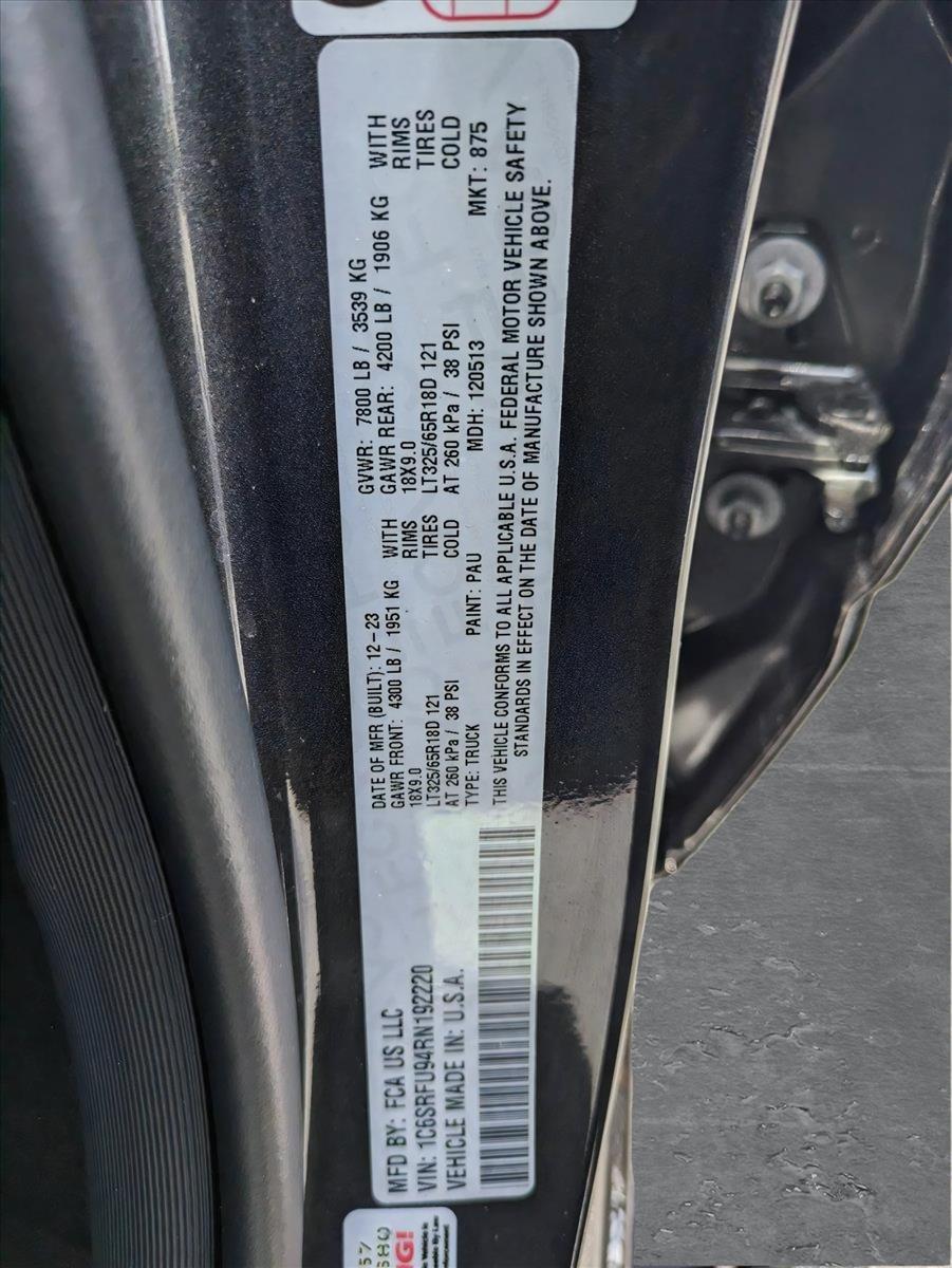 2024 Ram 1500 Vehicle Photo in GREENACRES, FL 33463-3207
