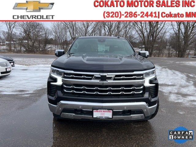 Used 2022 Chevrolet Silverado 1500 LTZ with VIN 3GCUDGET2NG665387 for sale in Cokato, Minnesota