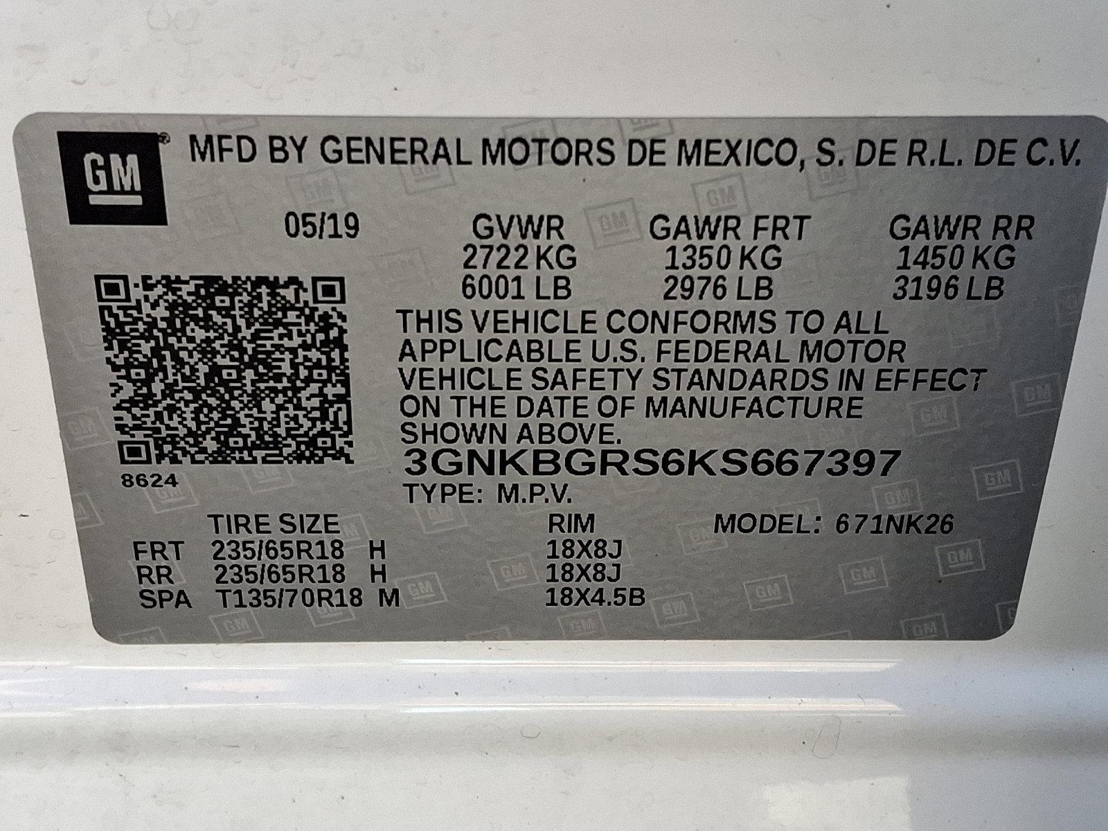 2019 Chevrolet Blazer Vehicle Photo in BETHLEHEM, PA 18017