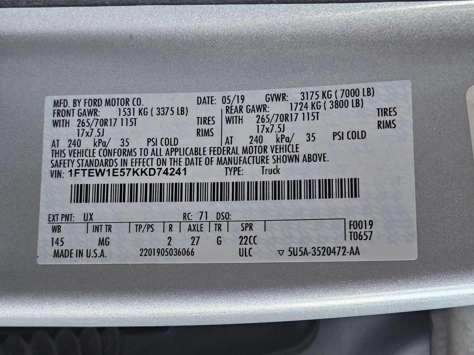 2019 Ford F-150 Vehicle Photo in Henderson, NV 89014