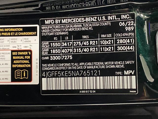 2022 Mercedes-Benz GLS Vehicle Photo in Appleton, WI 54913