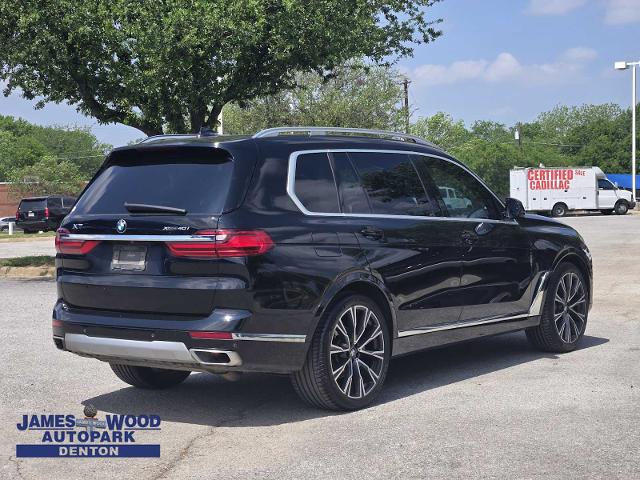 2021 BMW X7 xDrive40i Vehicle Photo in DENTON, TX 76210-9321