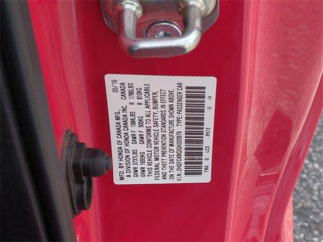 2016 Honda Civic Coupe Vehicle Photo in PASADENA, CA 91107-3803