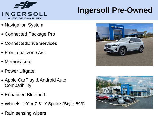 2022 BMW X3 Vehicle Photo in DANBURY, CT 06810-5034
