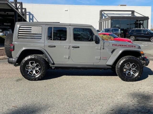 Used 2021 Jeep Wrangler Unlimited Rubicon with VIN 1C4HJXFN8MW505363 for sale in Midlothian, VA