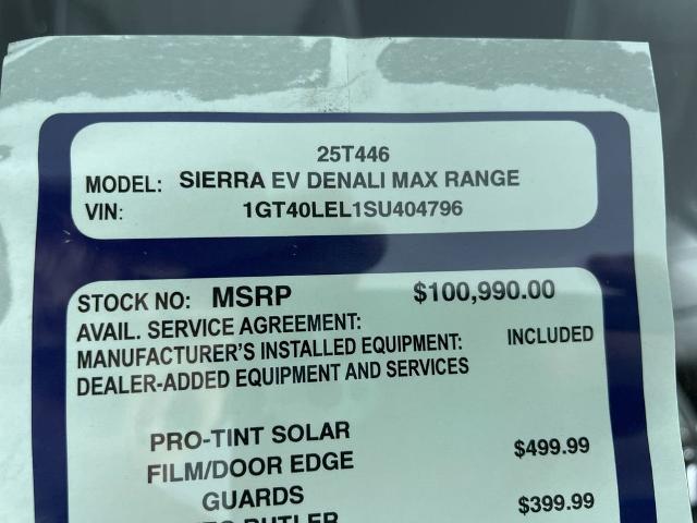 2025 GMC Sierra EV Vehicle Photo in GILBERT, AZ 85297-0402