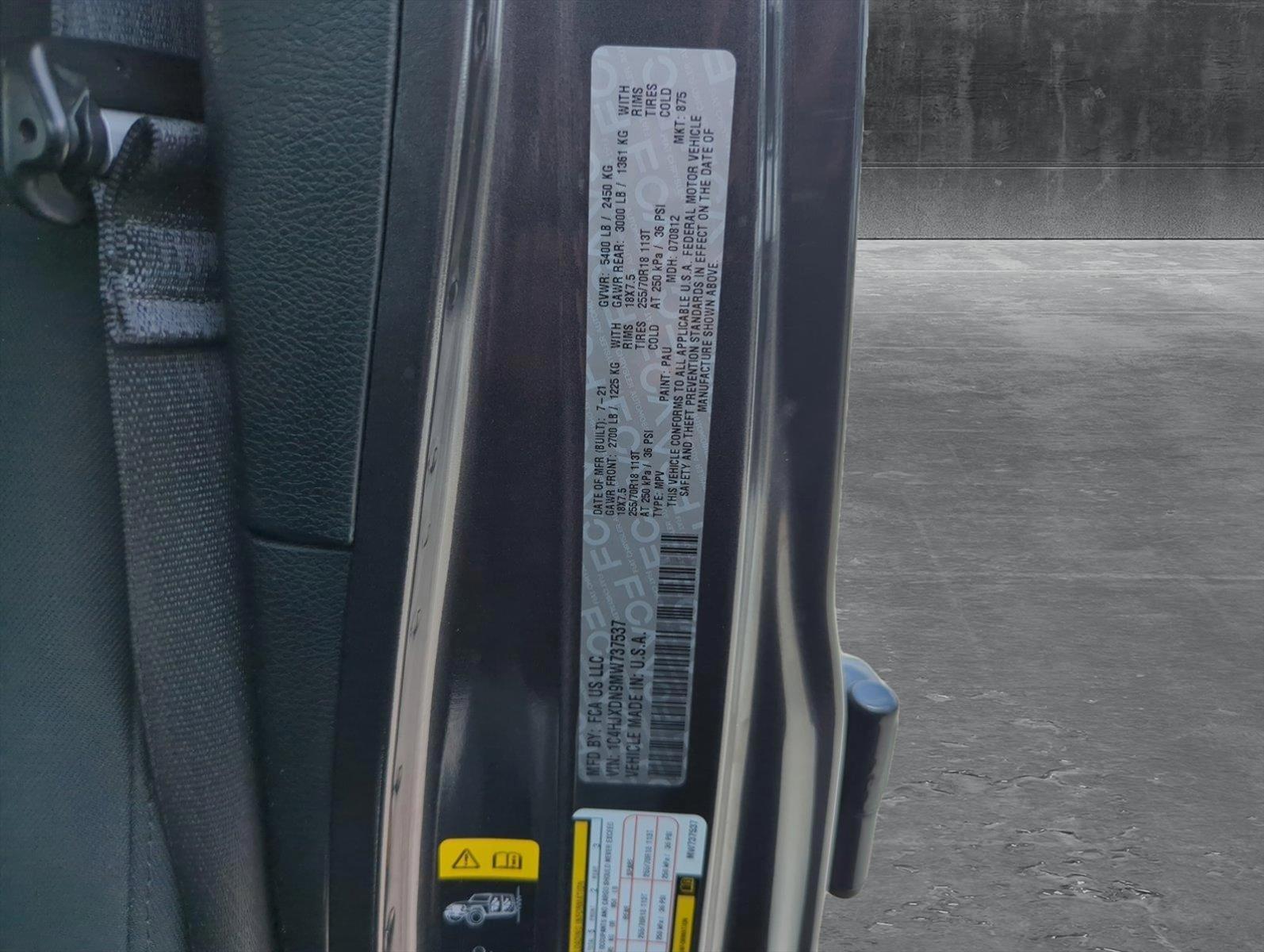2021 Jeep Wrangler Vehicle Photo in Pembroke Pines, FL 33027