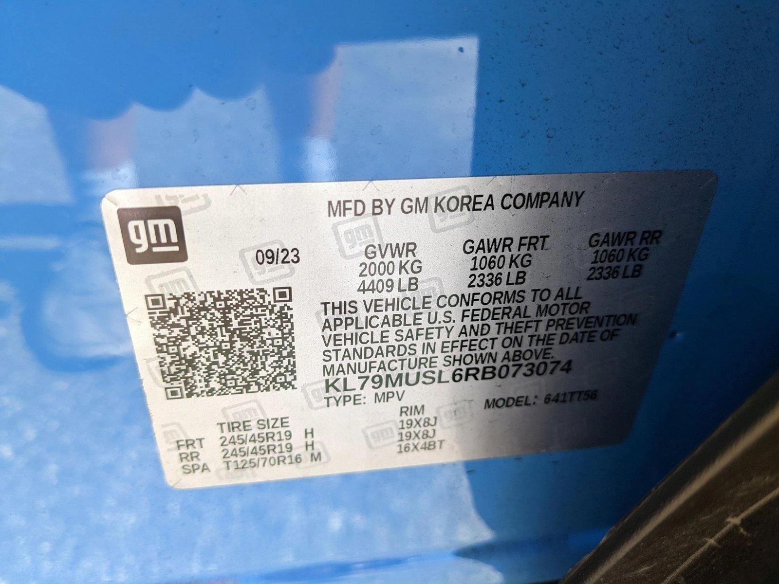 2024 Chevrolet Trailblazer Vehicle Photo in ORLANDO, FL 32808-7998
