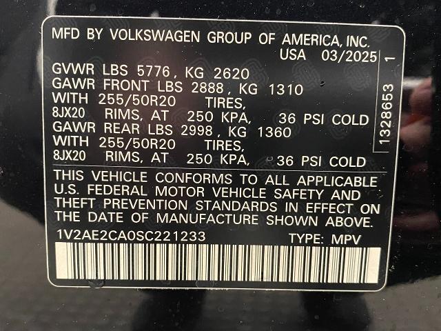 2025 Volkswagen Atlas Cross Sport Vehicle Photo in Appleton, WI 54913
