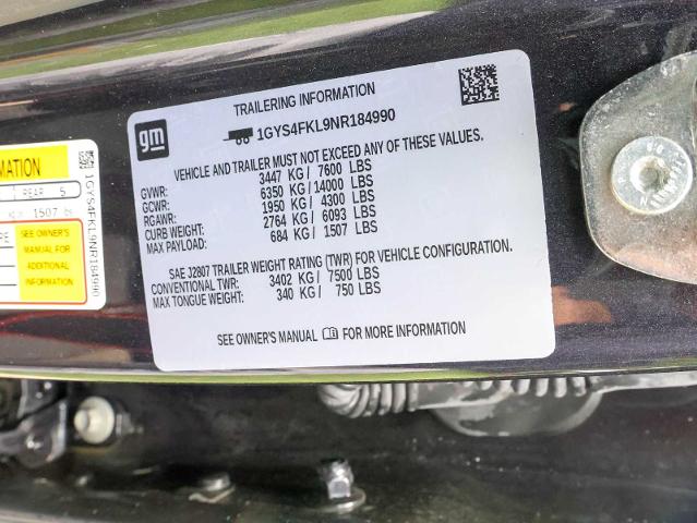 2022 Cadillac Escalade Vehicle Photo in Dallas, TX 75209