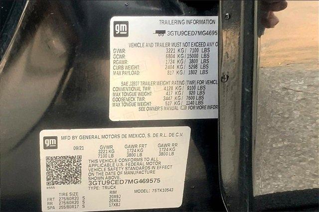 2021 GMC Sierra 1500 Vehicle Photo in KANSAS CITY, MO 64114-4545
