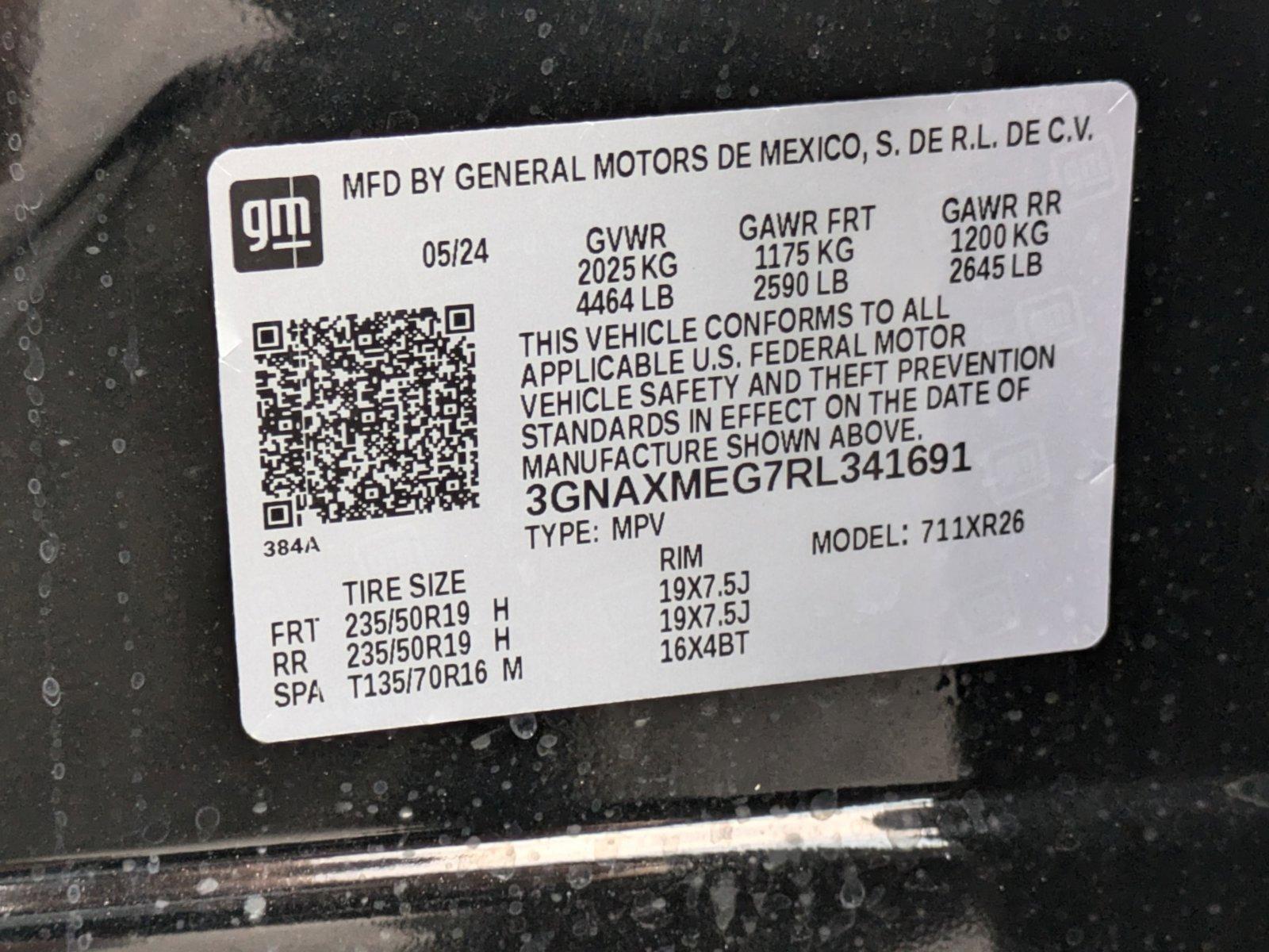 2024 Chevrolet Equinox Vehicle Photo in CLEARWATER, FL 33764-7163