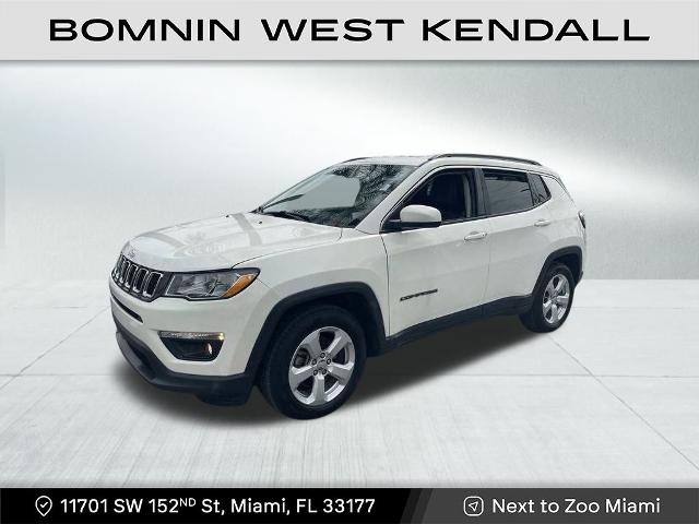 Used 2021 Jeep Compass Latitude with VIN 3C4NJCBB0MT549340 for sale in Miami, FL