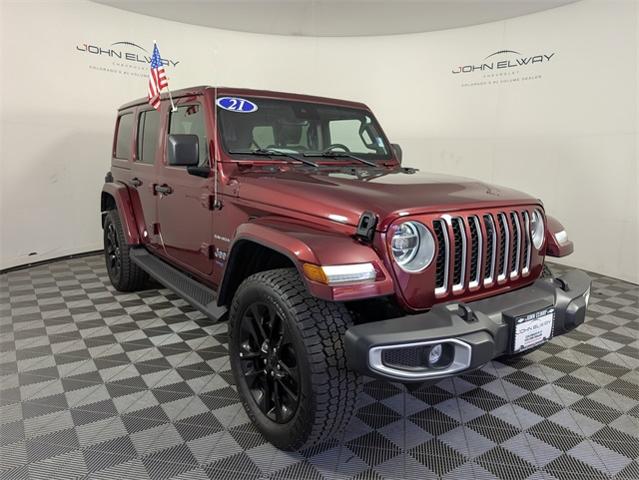 2021 Jeep Wrangler 4xe Vehicle Photo in ENGLEWOOD, CO 80113-6708