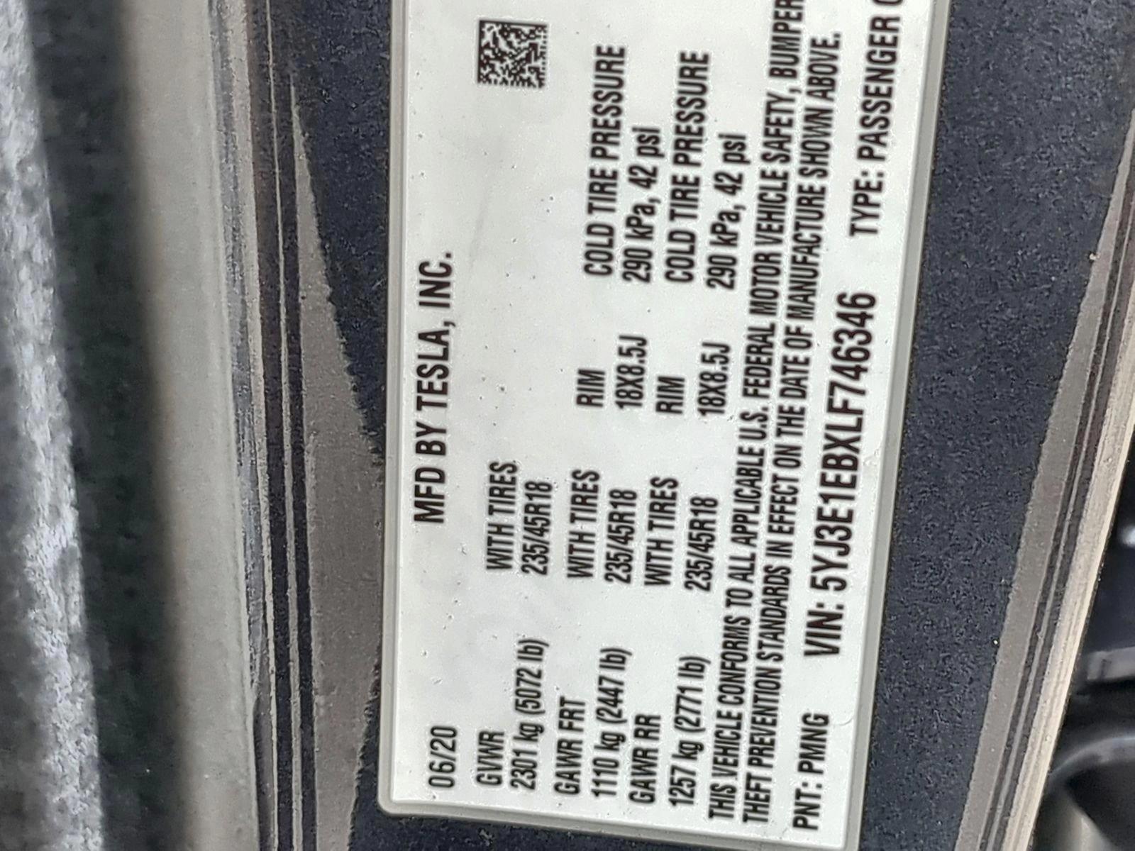 2020 Tesla Model 3 Vehicle Photo in Corpus Christi, TX 78415