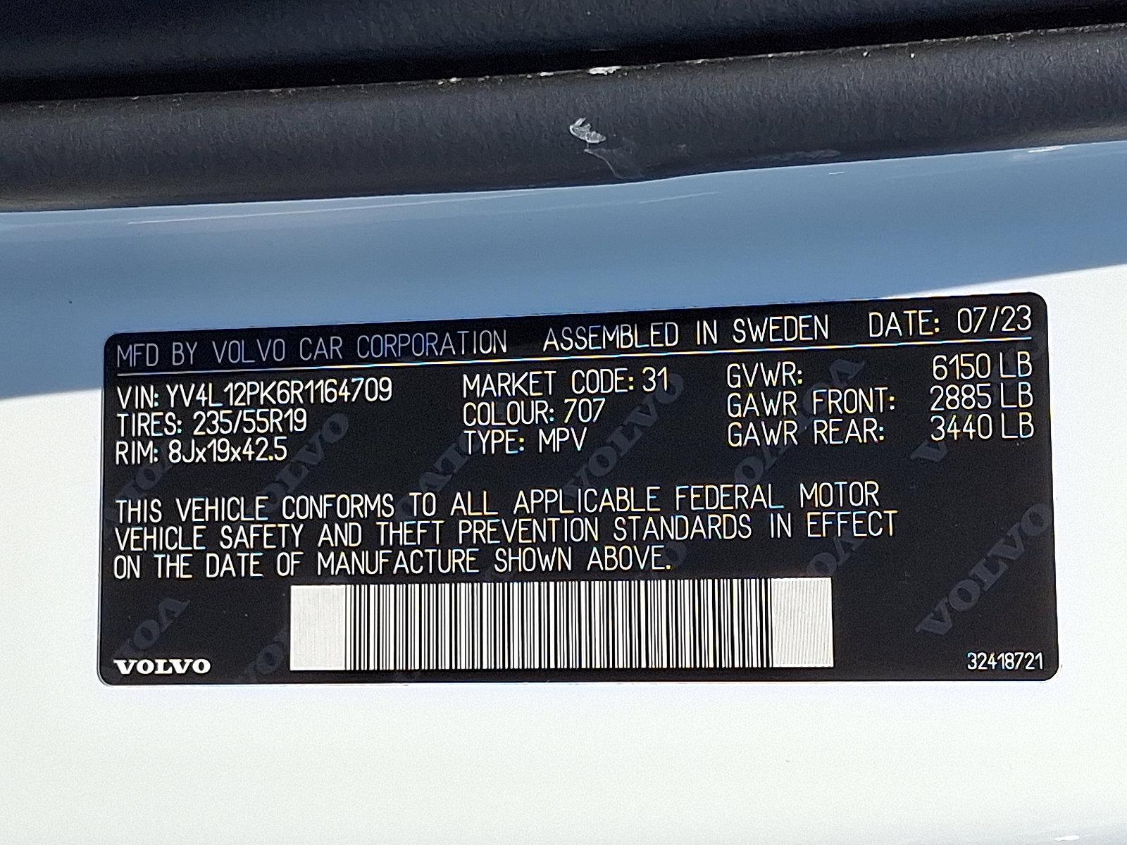 2024 Volvo XC90 Vehicle Photo in Trevose, PA 19053