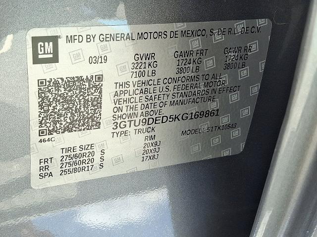 2019 GMC Sierra 1500 Vehicle Photo in HARRISBURG, PA 17111-1033