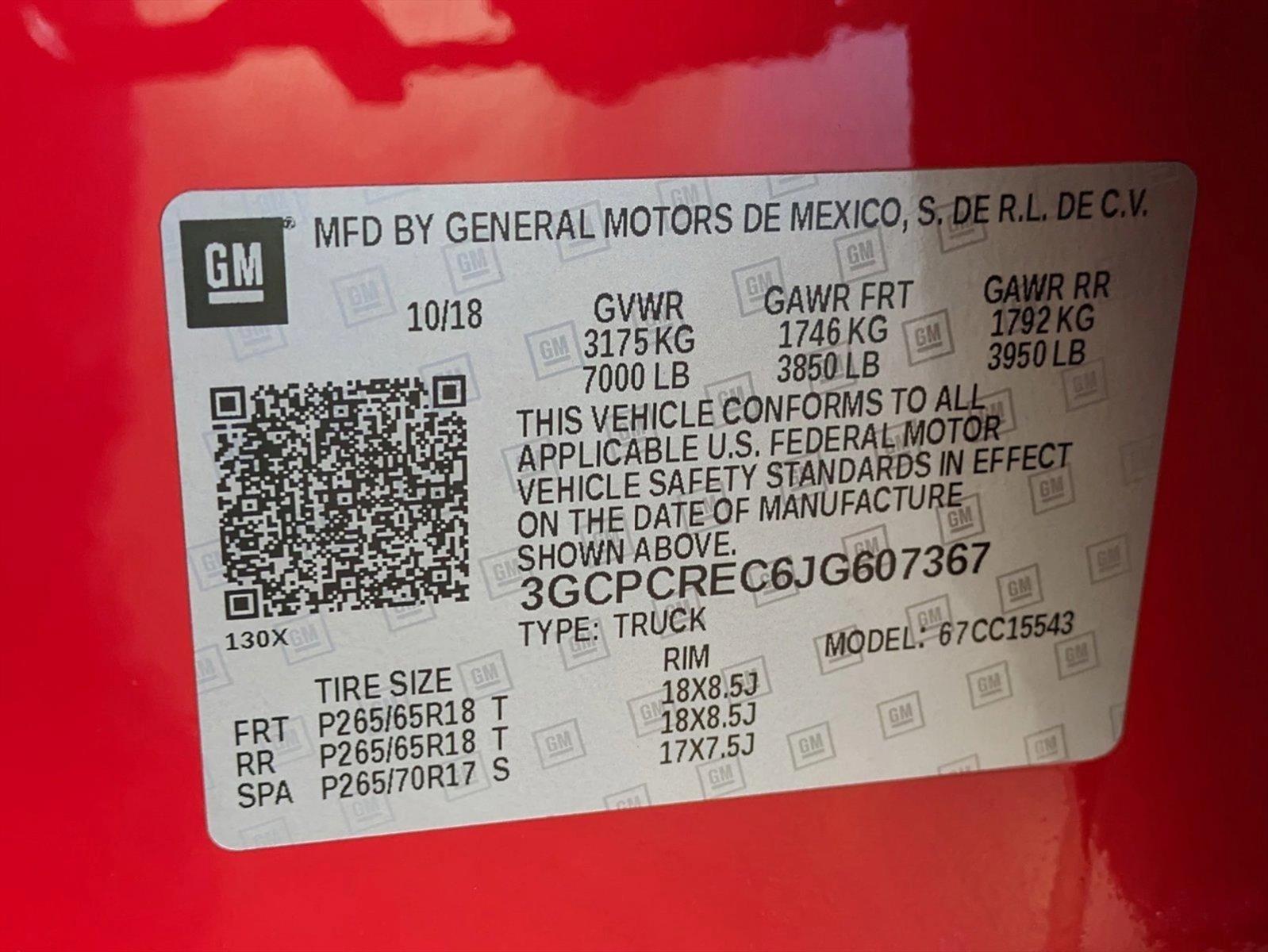 2018 Chevrolet Silverado 1500 Vehicle Photo in Las Vegas, NV 89149
