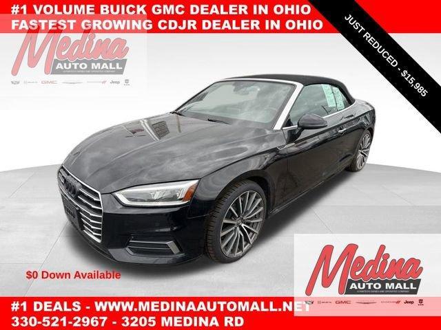 2018 Audi A5 Cabriolet Vehicle Photo in MEDINA, OH 44256-9631