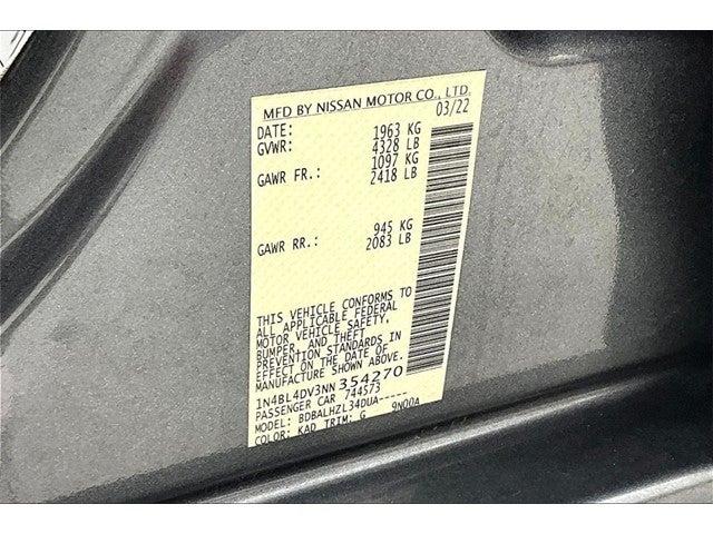 2022 Nissan Altima Vehicle Photo in Grapevine, TX 76051