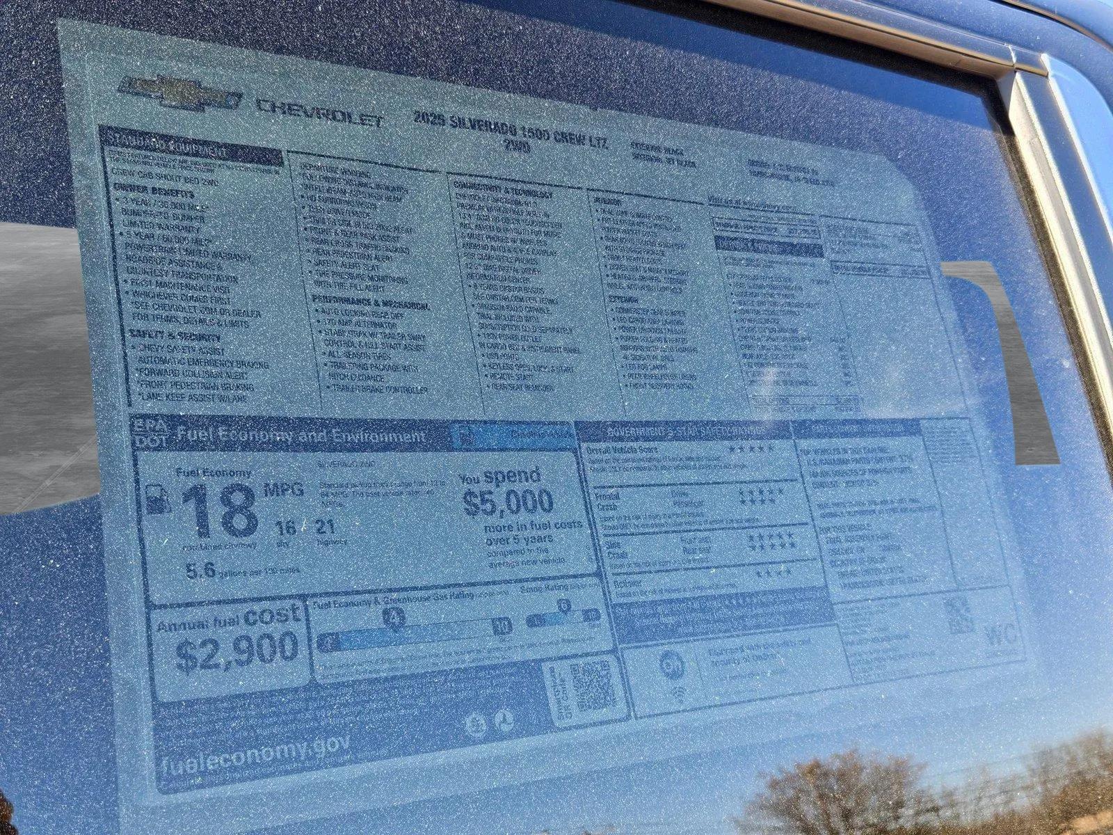 2025 Chevrolet Silverado 1500 Vehicle Photo in WACO, TX 76710-2592