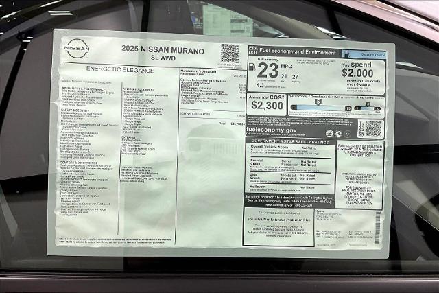 2025 Nissan Murano Vehicle Photo in Tulsa, OK 74129