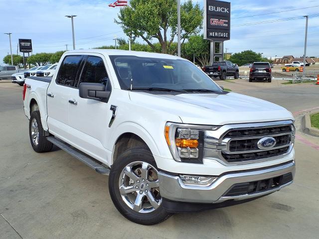 Oxford White 2021 Ford F-150 XL SuperCrew 4WD Pickup Truck Four-Wheel Drive Automatic