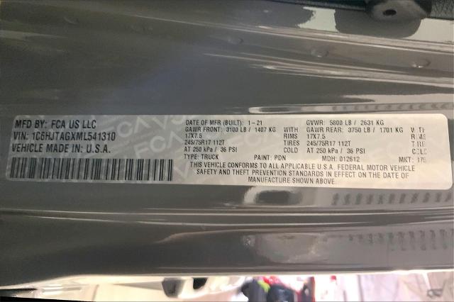 2021 Jeep Gladiator Vehicle Photo in Kansas City, MO 64114