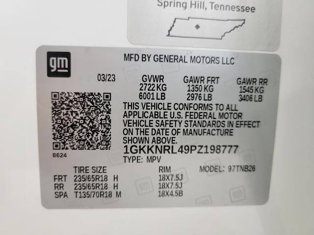 2023 GMC Acadia Vehicle Photo in NEENAH, WI 54956-2243