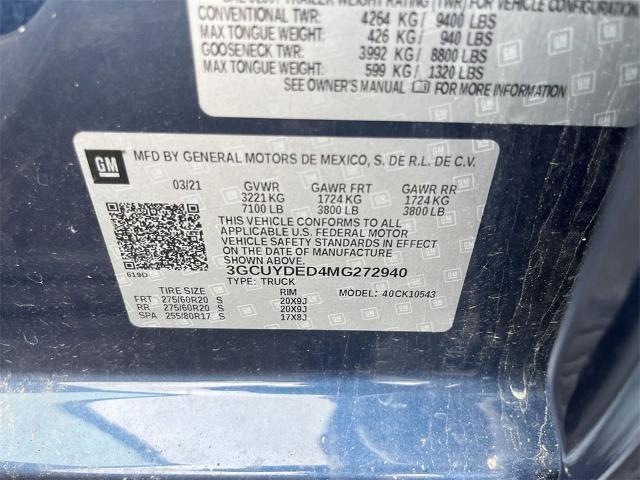 2021 Chevrolet Silverado 1500 Vehicle Photo in TULLY, NY 13159-3159