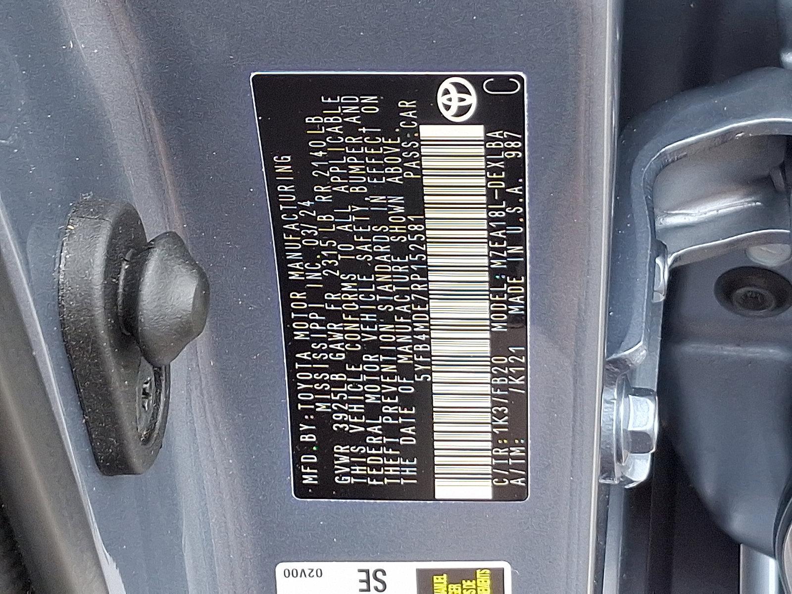 2024 Toyota Corolla Vehicle Photo in Trevose, PA 19053