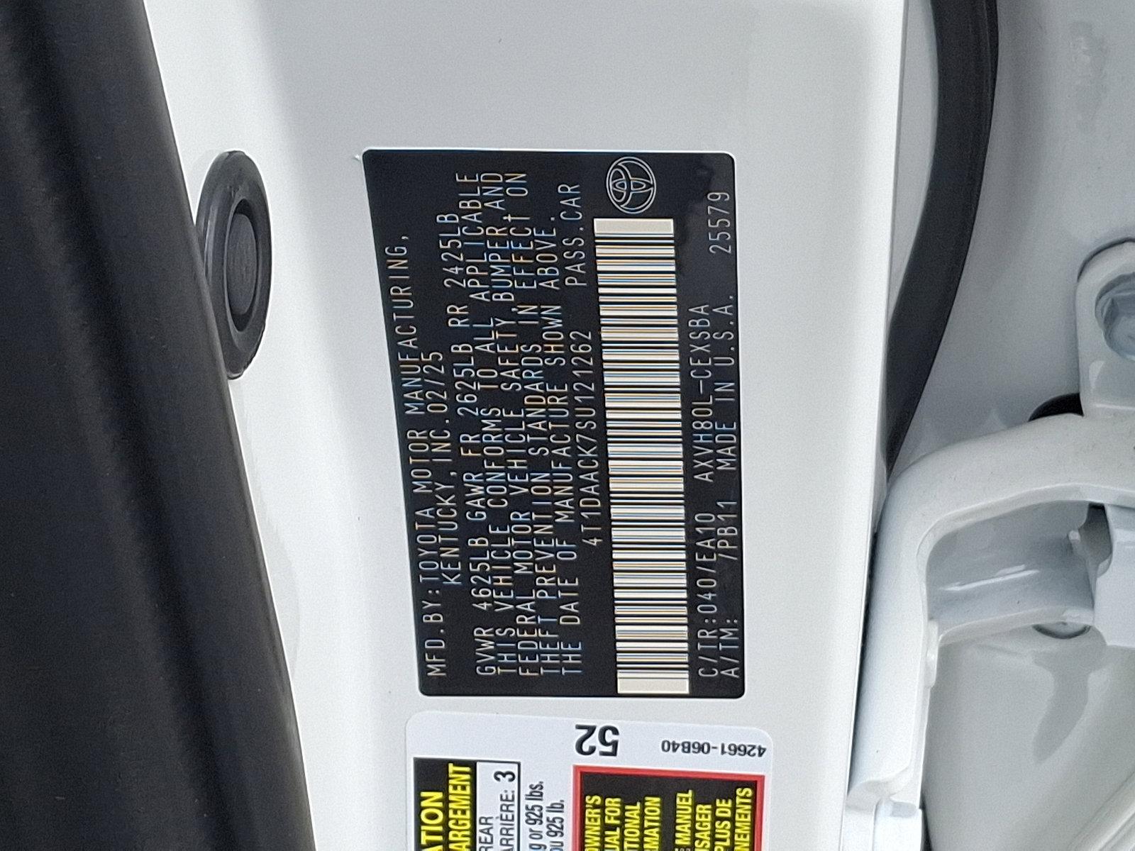 2025 Toyota Camry Vehicle Photo in Trevose, PA 19053