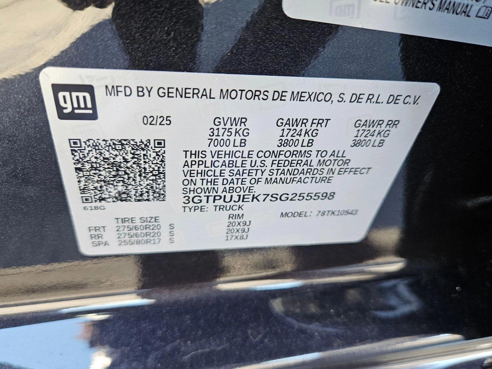 2025 GMC Sierra 1500 Vehicle Photo in LAS VEGAS, NV 89146-3033