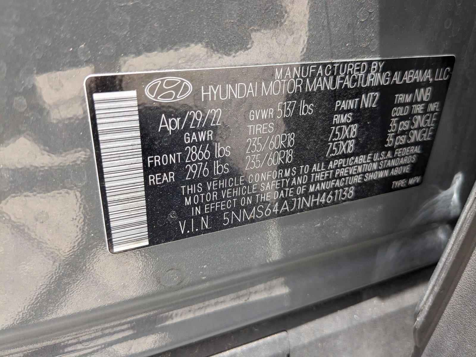 2022 Hyundai SANTA FE Vehicle Photo in Maitland, FL 32751
