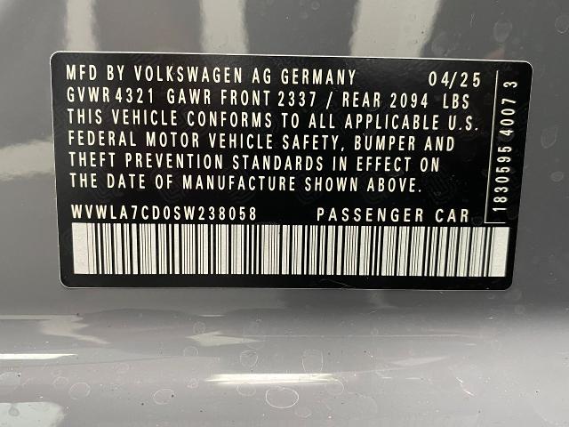 2025 Volkswagen Golf GTI Vehicle Photo in Appleton, WI 54913