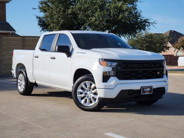 Used 2024 Chevrolet Silverado 1500 Custom with VIN 3GCPABEK9RG113570 for sale in Grapevine, TX