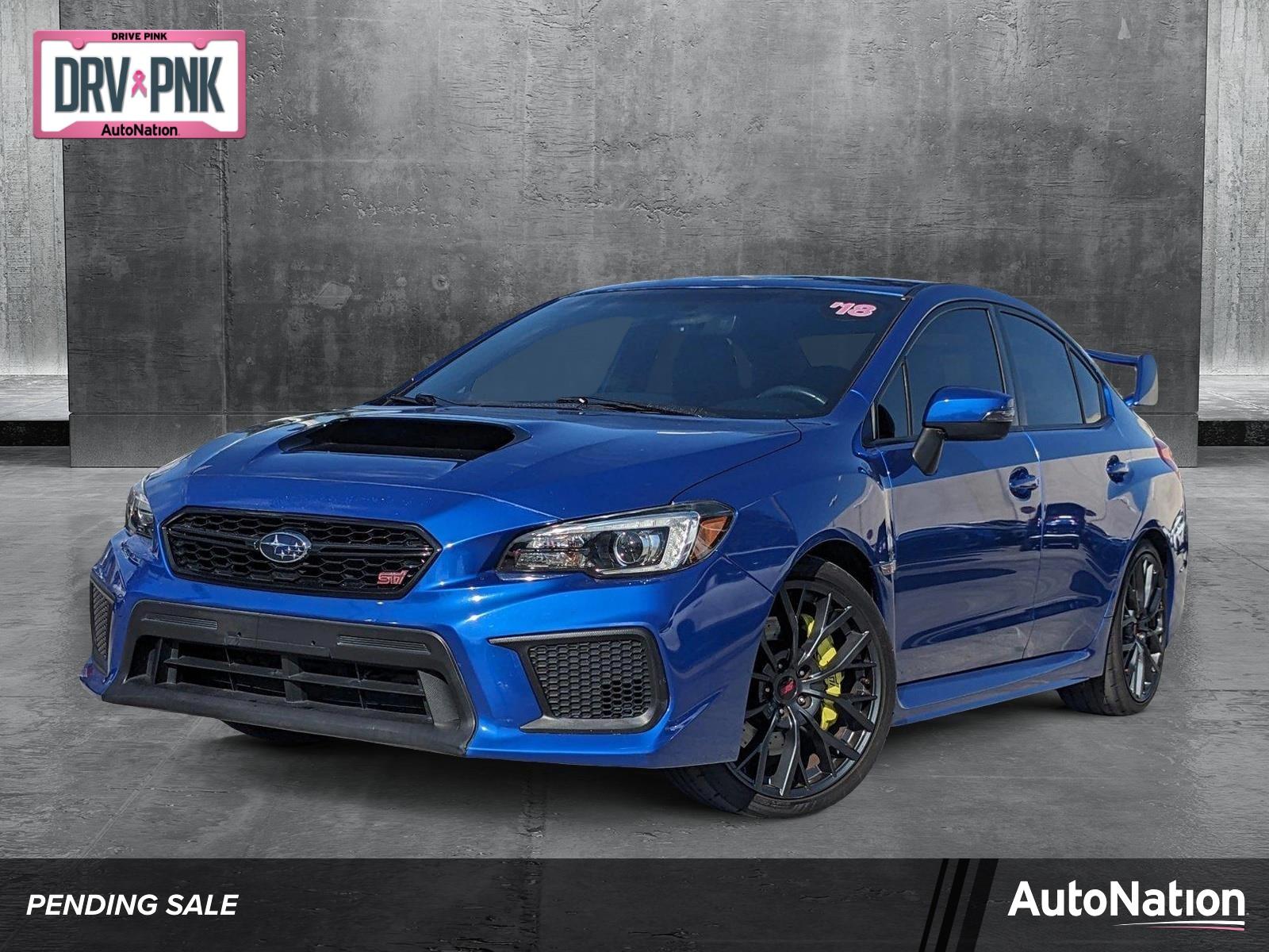 Select 2018 Subaru WRX