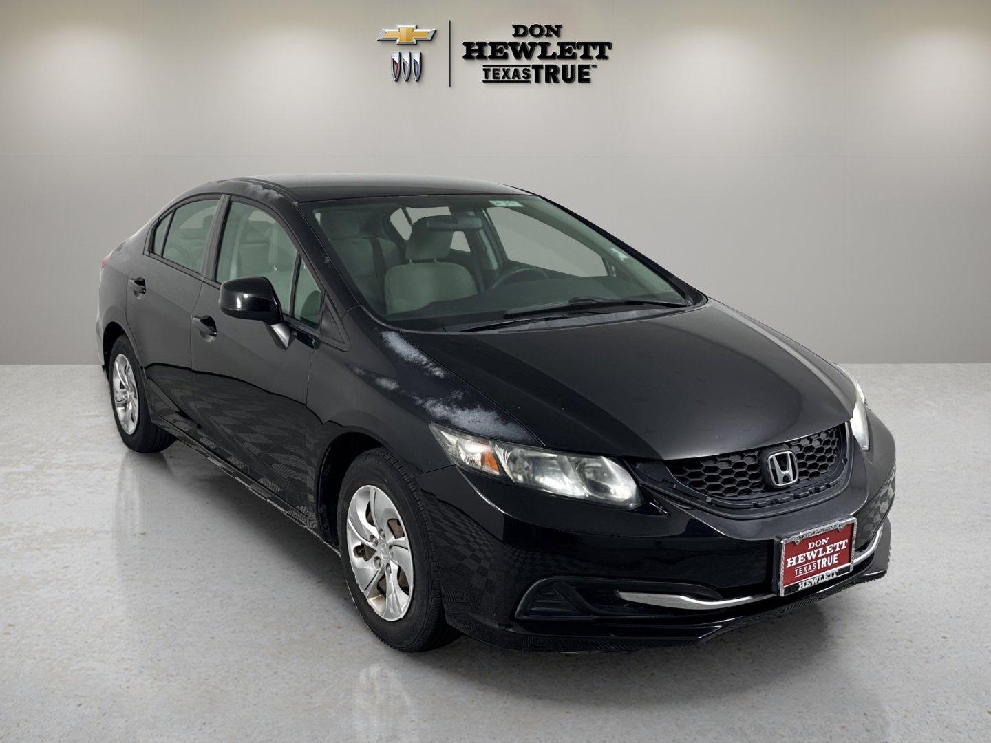 2013 Honda Civic Sdn Vehicle Photo in GEORGETOWN, TX 78626-7508