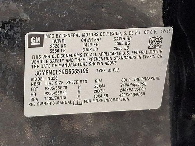 2016 Cadillac SRX Vehicle Photo in DANBURY, CT 06810-5034