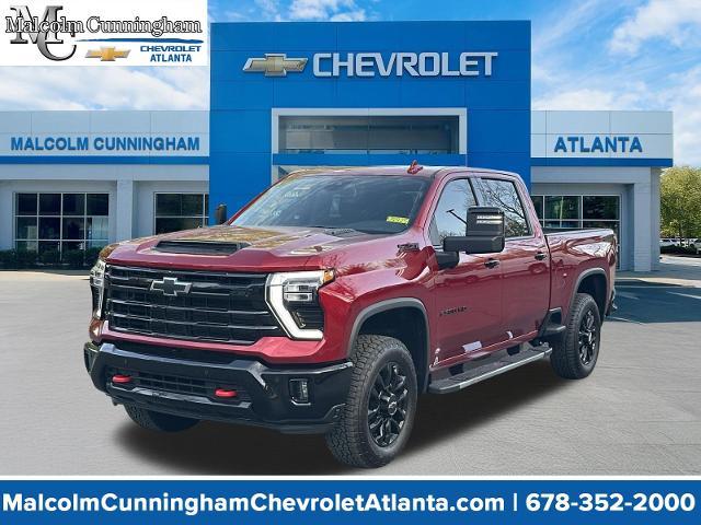 Red 2026 Chevrolet Silverado 2500HD LTZ Crew Cab 4WD Pickup Truck Four-Wheel Drive Automatic