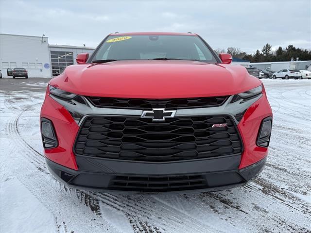 Used 2022 Chevrolet Blazer RS with VIN 3GNKBKRS9NS192030 for sale in Alpena, MI