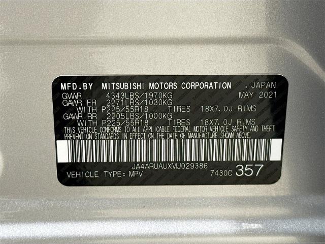 2021 Mitsubishi Outlander Sport Vehicle Photo in EVERETT, WA 98203-5662