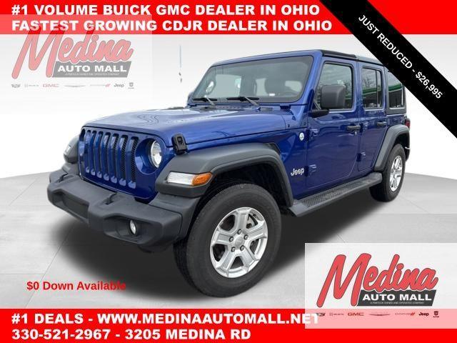 2020 Jeep Wrangler Unlimited Vehicle Photo in MEDINA, OH 44256-9631