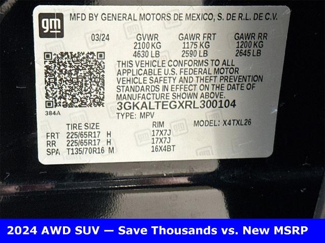 2024 GMC Terrain Vehicle Photo in EVERETT, WA 98203-5662