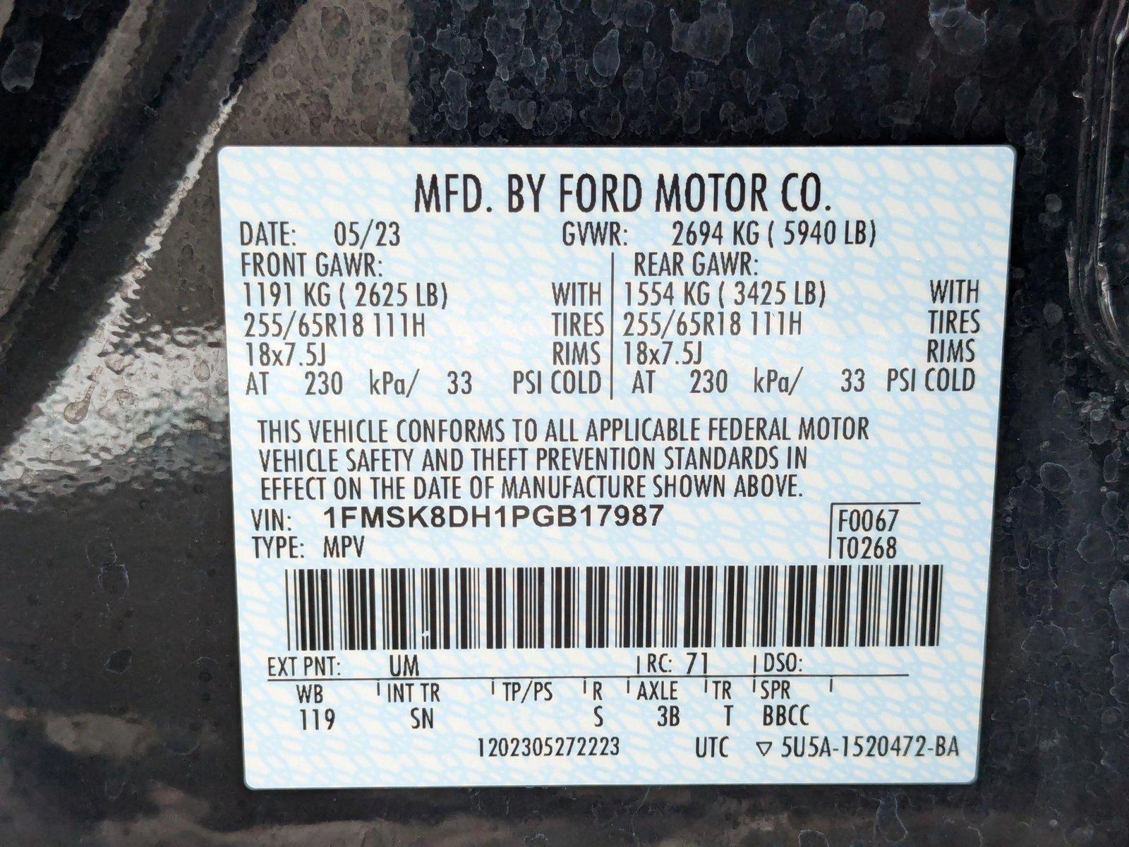 2023 Ford Explorer Vehicle Photo in Spokane Valley, WA 99212