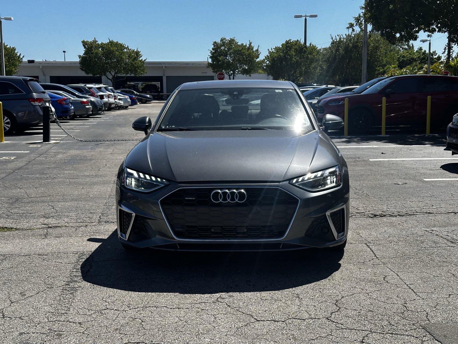 2022 Audi A4 Sedan Vehicle Photo in Hollywood, FL 33021