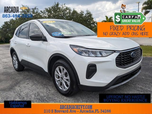 Used 2023 Ford Escape Active with VIN 1FMCU0GN3PUA52739 for sale in Arcadia, FL