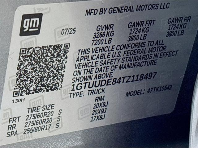 2026 GMC Sierra 1500 Vehicle Photo in PUYALLUP, WA 98371-4149